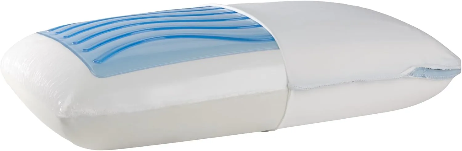 SEALY Dreamlife Memory Foam, Standard Pillow, Queen, White