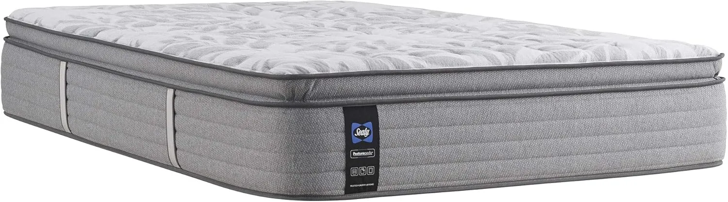 Sealy Posturepedic Spring Silver Pine Euro Pillowtop Medium Feel Mattress, Split California King