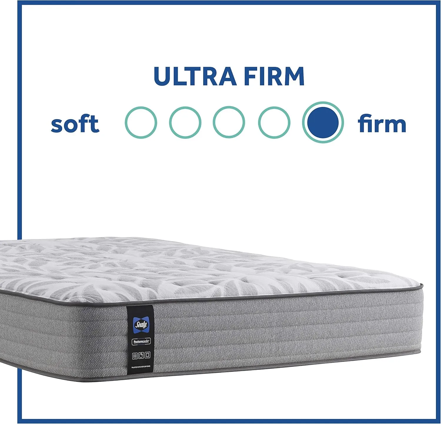 Sealy Posturepedic Spring Silver Pine Ultra Firm Feel Mattress and 9-Inch Foundation, Queen