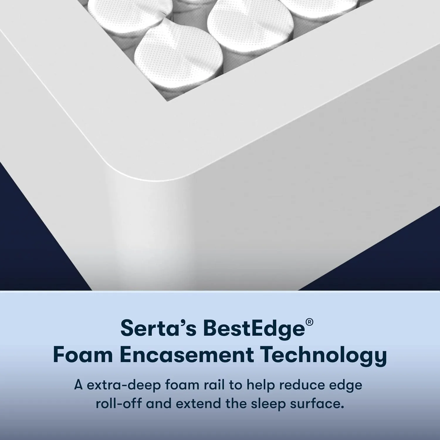 Serta Perfect Sleeper Enhanced 13.5" King Mattress - Medium, Cooling Gel Memory Foam, Pocket Innersprings for Motion Isolation, Edge Support, CertiPUR-US Certified - Nurture Night
