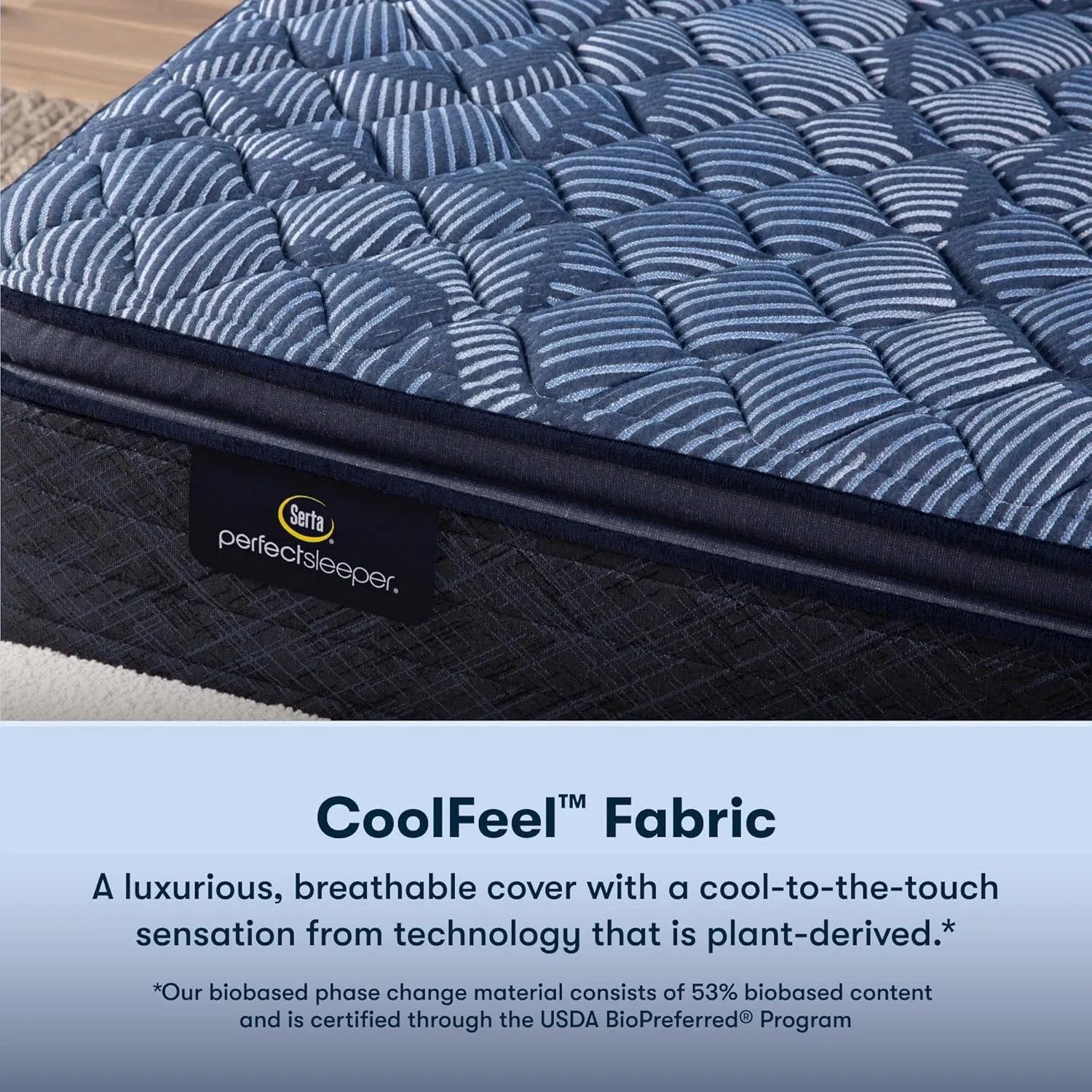Serta Perfect Sleeper Ultimate 14.5" Queen Mattress - Firm Pillow Top, Cooling Gel Memory Foam, Pocket Innersprings for Motion Isolation, Edge Support, CertiPUR-US Certified - Oasis Sleep