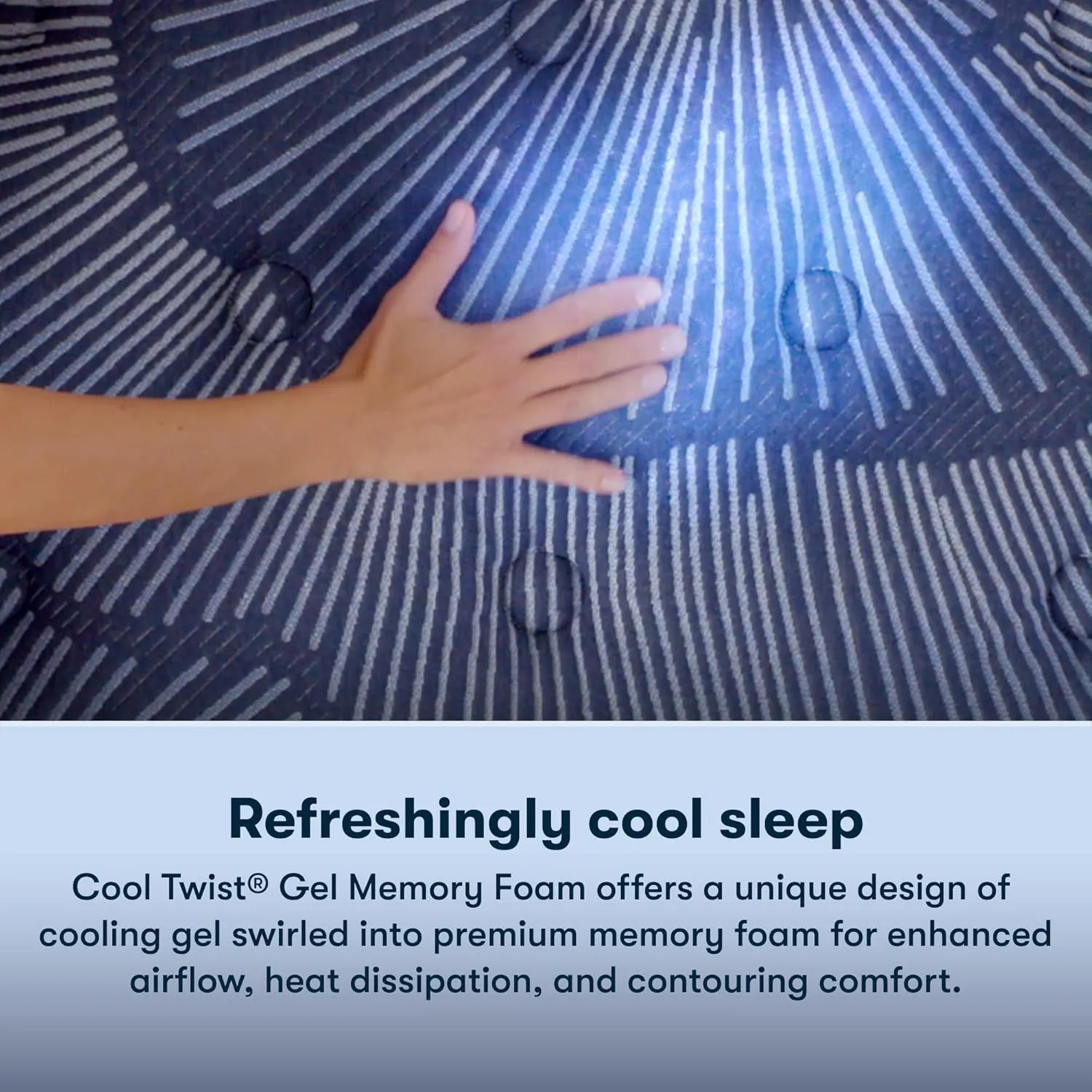 Serta Perfect Sleeper Ultimate 14.5" Queen Mattress - Firm Pillow Top, Cooling Gel Memory Foam, Pocket Innersprings for Motion Isolation, Edge Support, CertiPUR-US Certified - Oasis Sleep