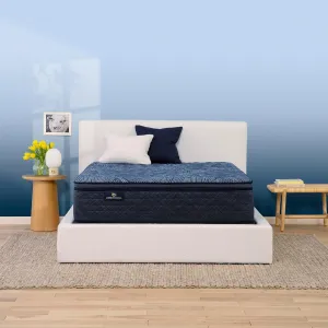 Serta Perfect Sleeper Ultimate 14.5" Queen Mattress - Firm Pillow Top, Cooling Gel Memory Foam, Pocket Innersprings for Motion Isolation, Edge Support, CertiPUR-US Certified - Oasis Sleep