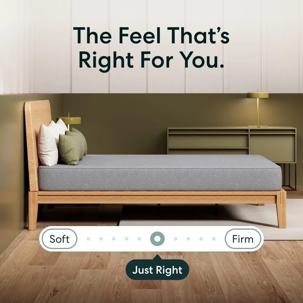 Siena 8” Full Gel Memory Foam Mattress - Medium Firm - 180 Night Trial - Premium Pressure-Relieving Layers - 10 Year Warranty - Mattress in a Box - CertiPUR-US Certified