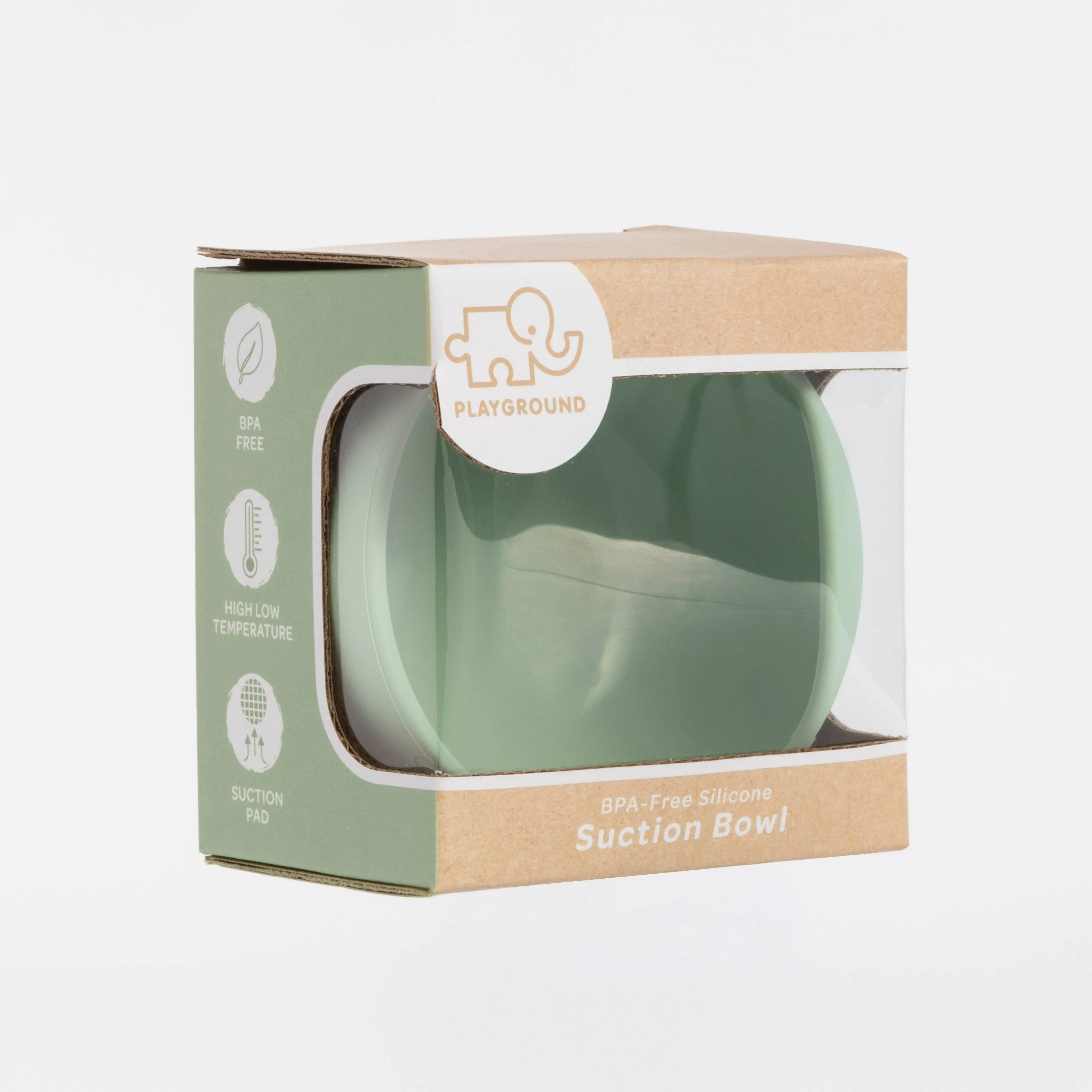 Silicone Bowl- Light Sage
