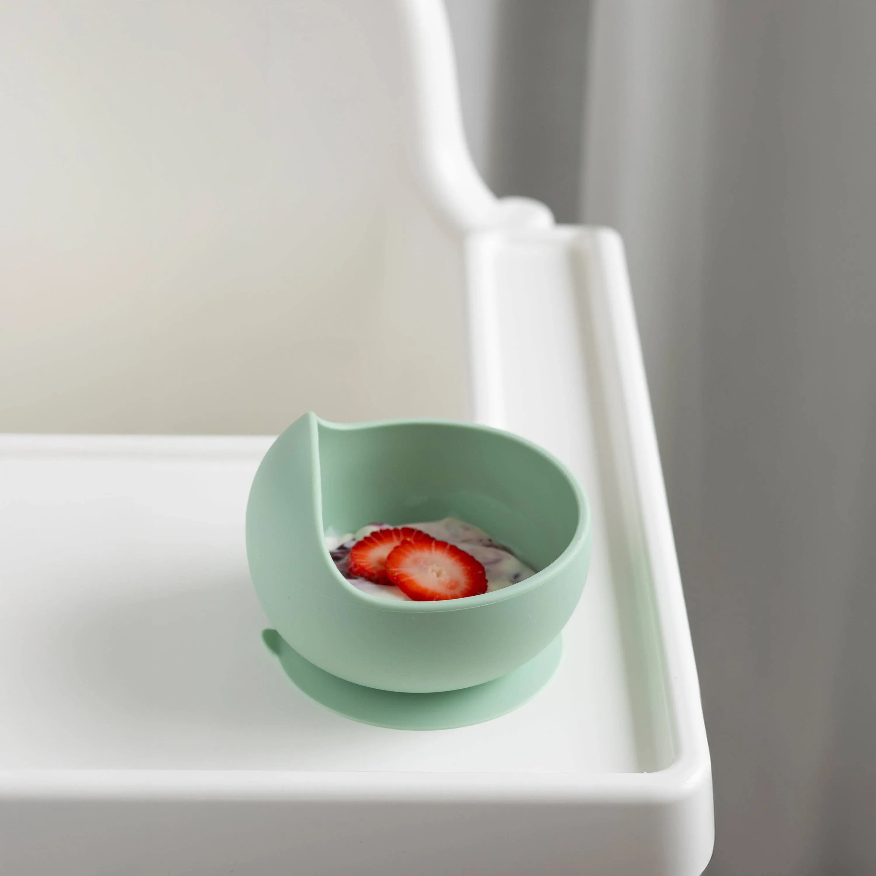 Silicone Bowl- Light Sage