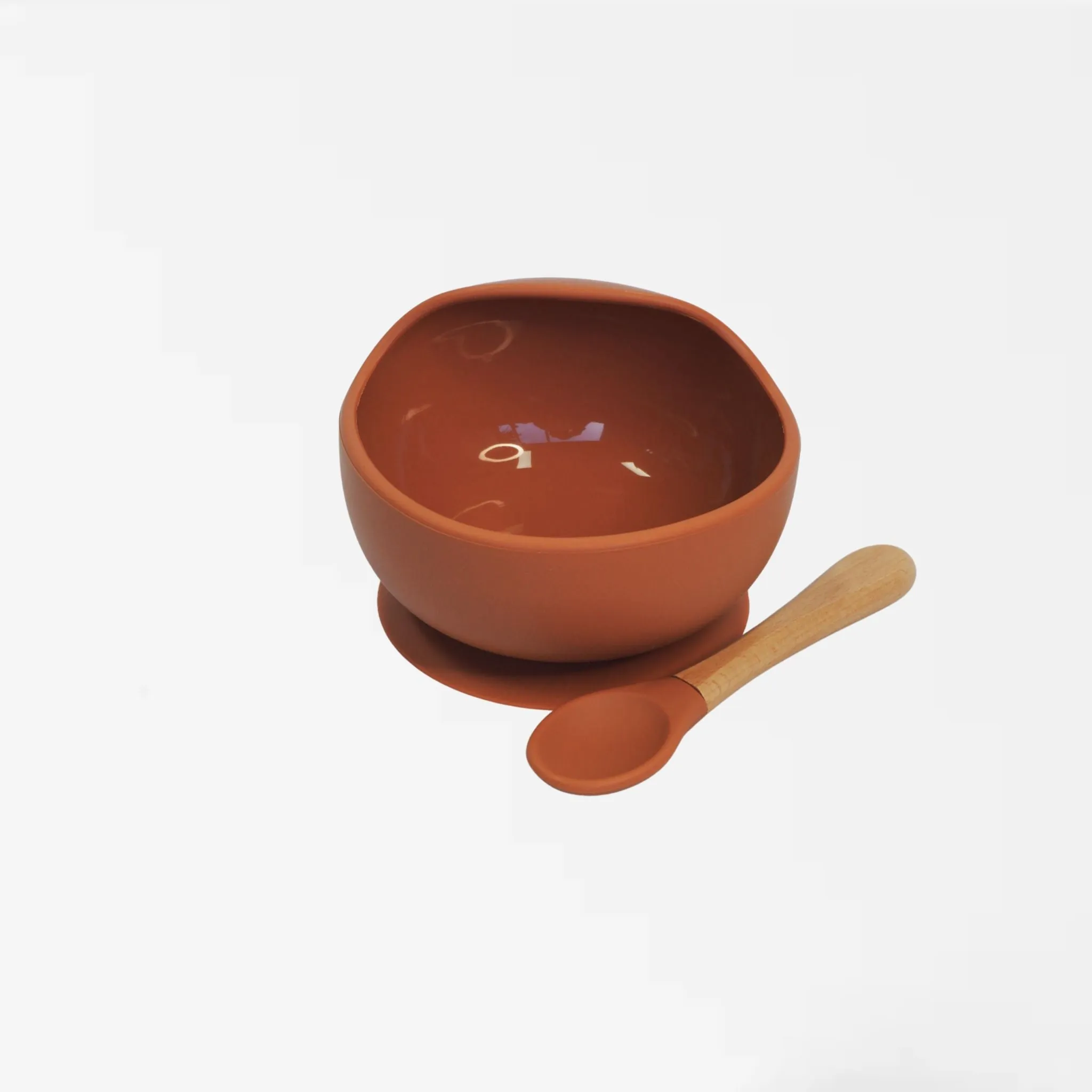 Silicone Suction Bowl and Spoon