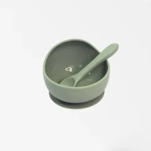 Silicone Suction Bowl and Spoon