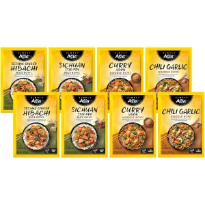 Simply Asia Rice and Noodle Bowl Seasoning Mix Variety Pack, 6.74 oz