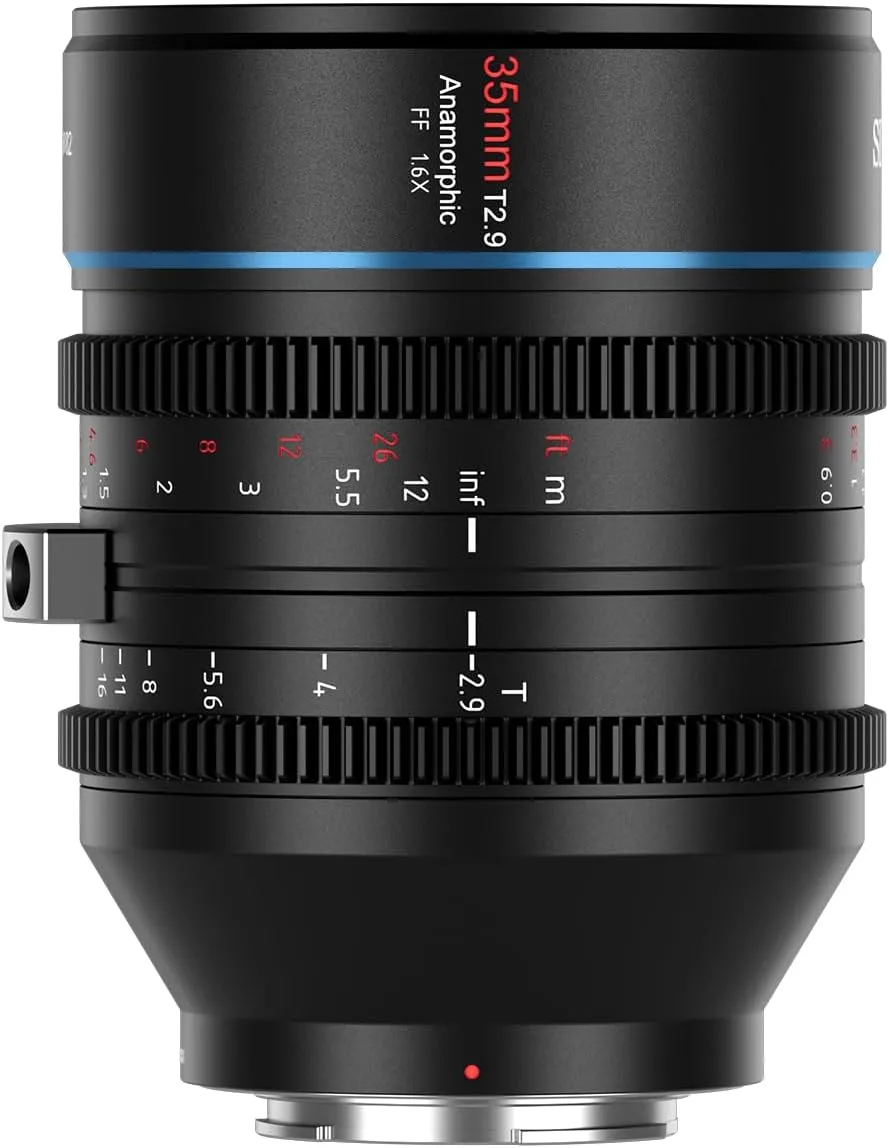 SIRUI 35mm T2.9 1.6X Full-Frame Anamorphic Lens Cinema Lens (E Mount)