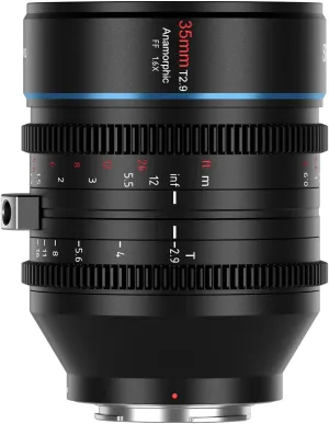 SIRUI 35mm T2.9 1.6X Full-Frame Anamorphic Lens Cinema Lens (E Mount)