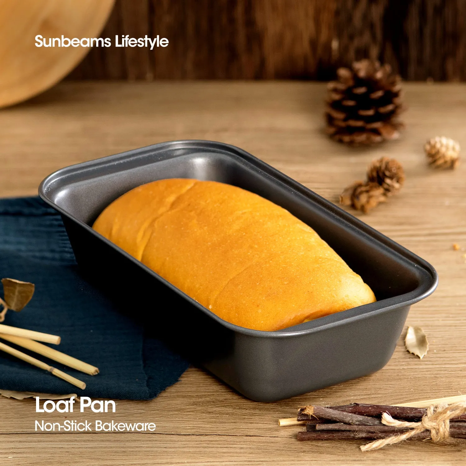 SLIQUE Loaf Pan 27x15x10cm | Oven Safe | Non-Stick