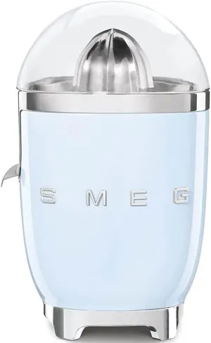 SMEG 50's Retro Style Electric Citrus Juicer, Pastel Blue