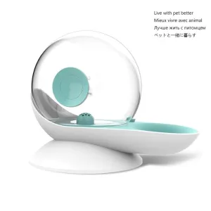 snails water cat fountain