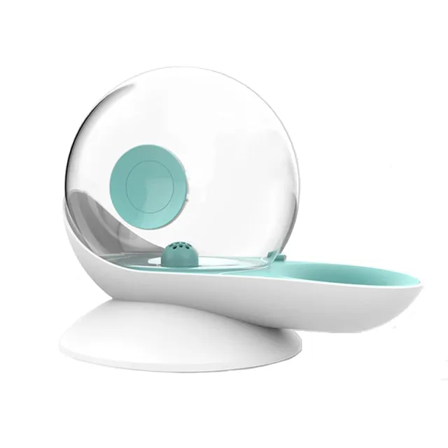 snails water cat fountain