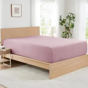 Southshore Fine Living, Inc. Two-Pack Deep Pocket Fitted Sheets, King Size, 21" Deep King Fitted Sheet Only with Extra Depth to Fit Toppers and Deep Mattresses, 2-Pack, Lavender