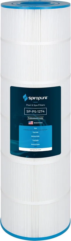 SpiroPure Replacement for Pleatco PXST200 Filbur FC-1274 Hayward X-Stream CC2000 CCX2000RE Unicel C-8319 Hot Tub Spa Pool Replacement Cartridge