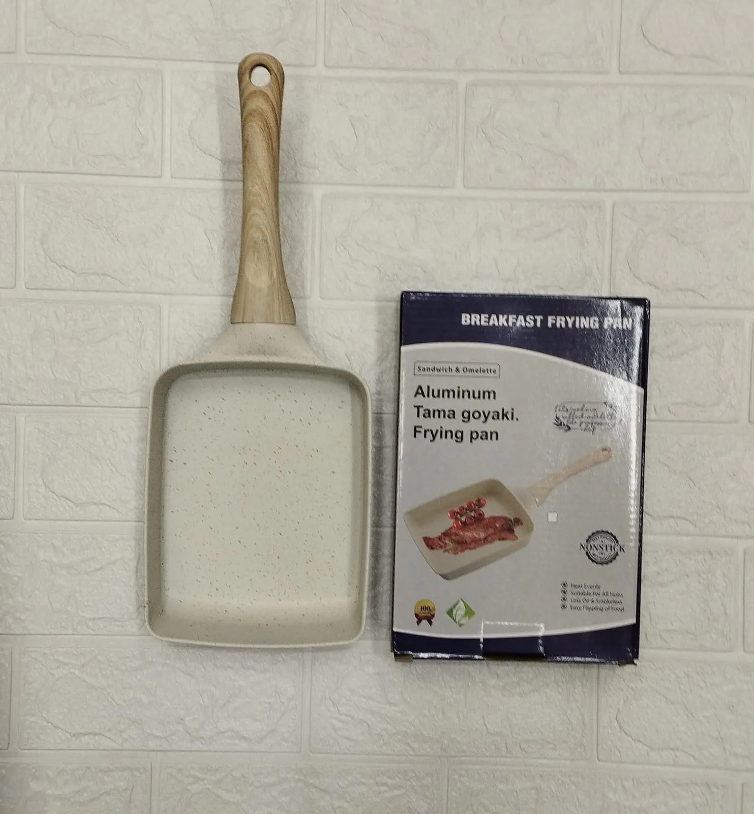 Square Shape Nonstick Fry Pan