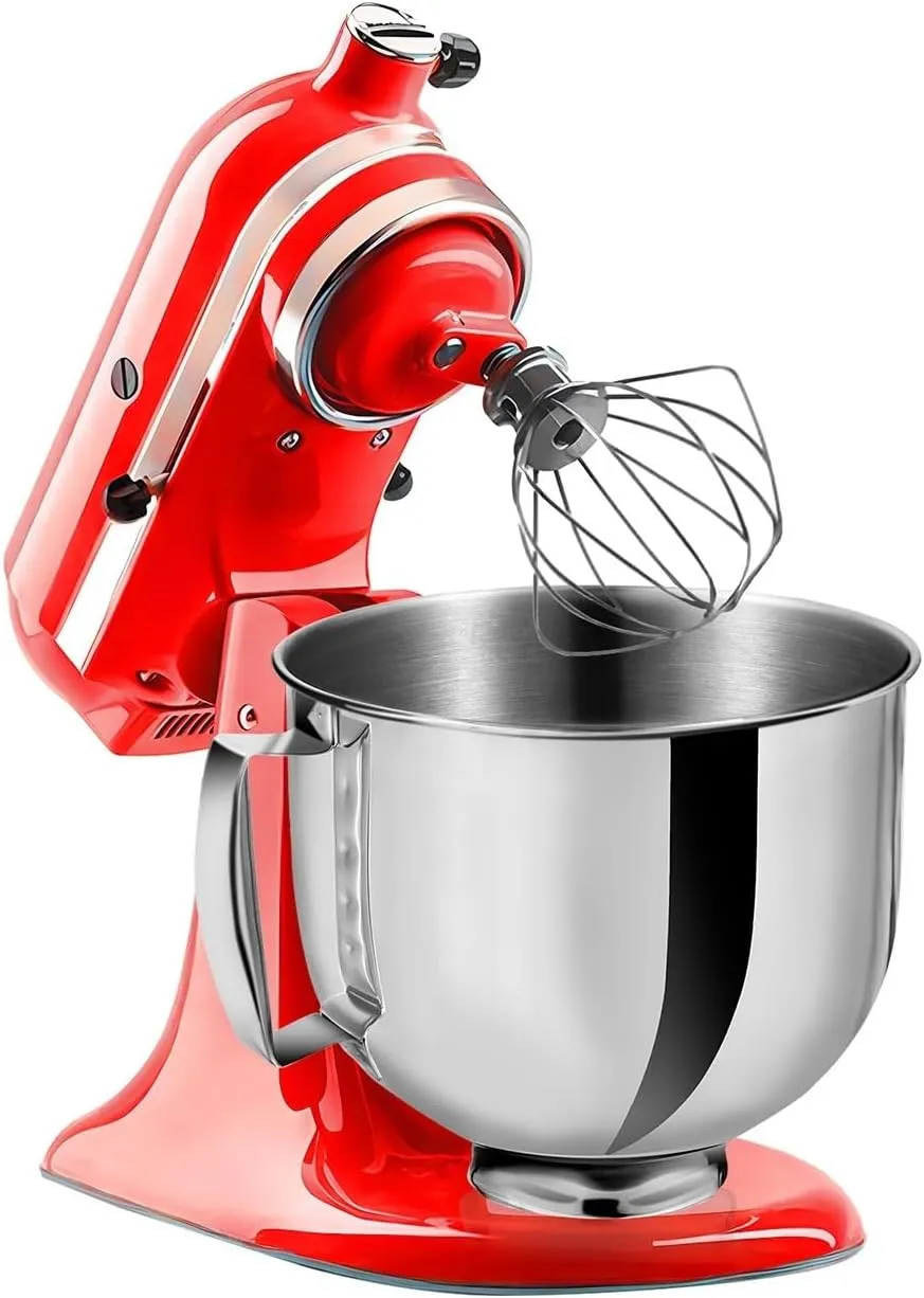 Stainless Steel Stand Mixer Bowl 5 QT For KitchenAid Artisian&Classic Stand Mixeres, Replacement Bowl For KitchenAid Mixers (5 QT)