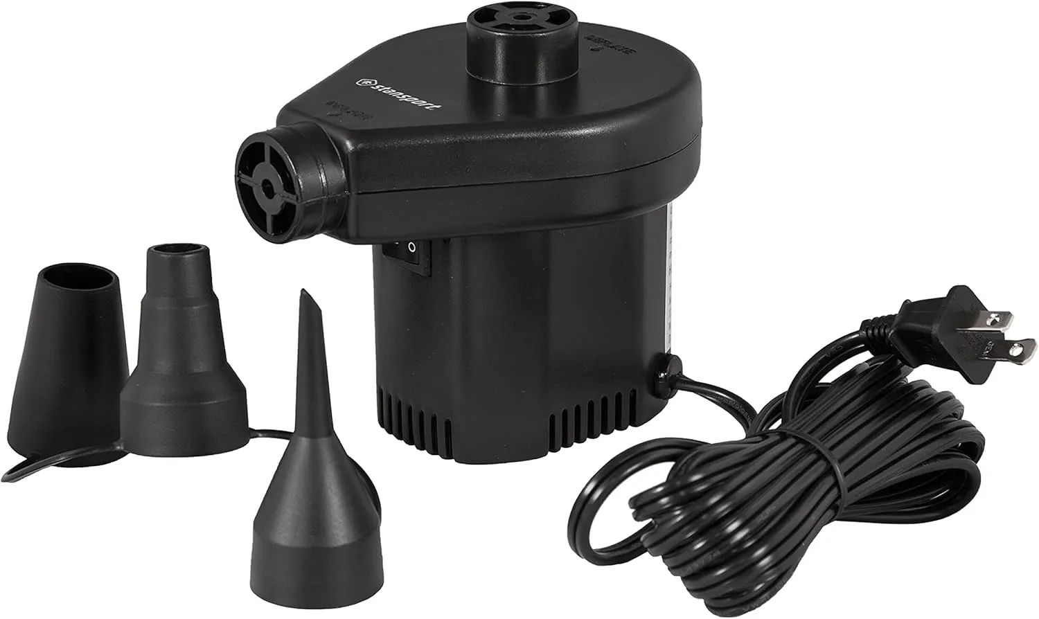 Stansport High Volume Electrical Air Pump (439),Black