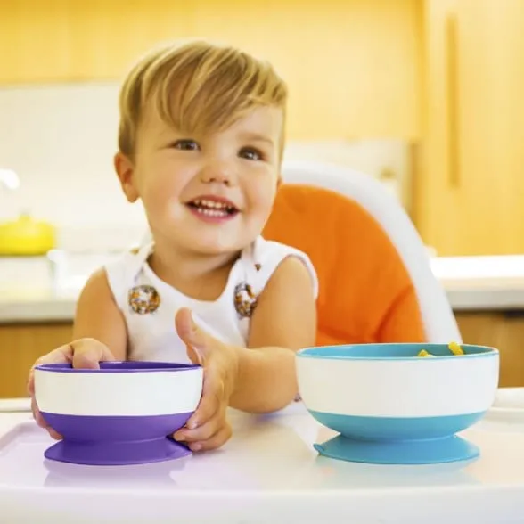 Stay Put™ Suction Bowls - 3 Pack