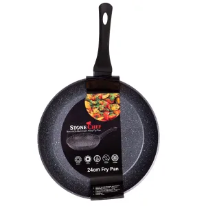 Stone Chef Forged Frying Pan Cookware Kitchen Fry Pan - 24cm