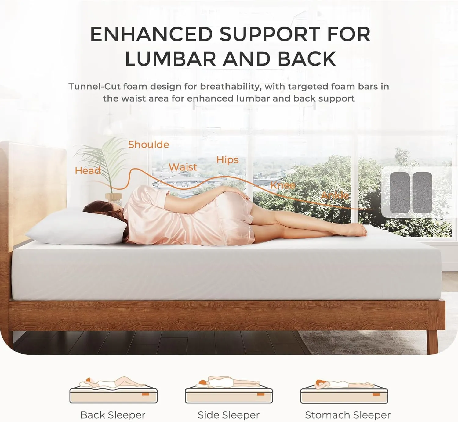 Sweetnight Full Mattress,10 Inch Memory Foam Full Size Mattress in a Box for Pressure Relief & Motion Isolation,Medium Plush and CertiPUR-US Certified