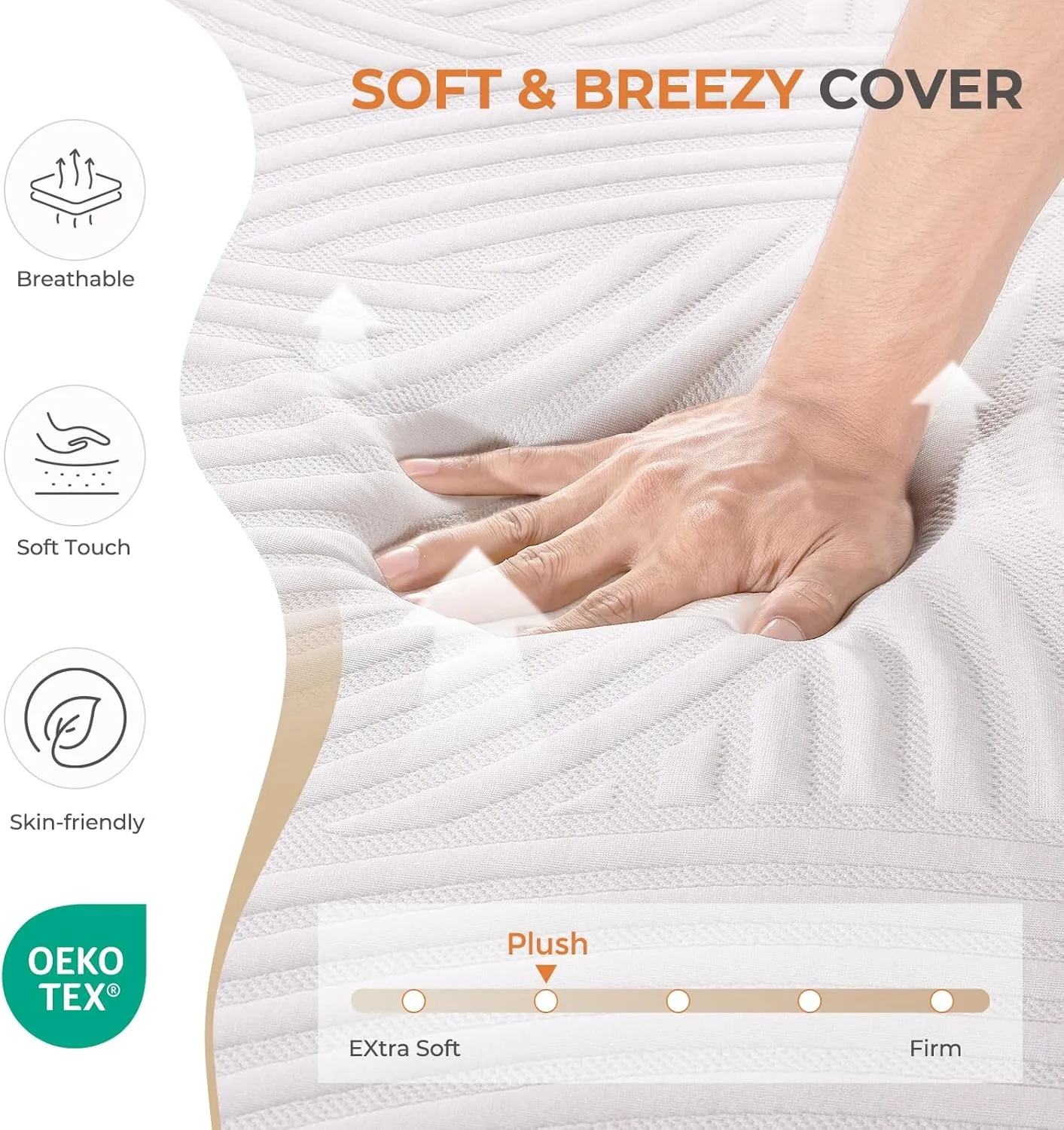 Sweetnight Full Mattress,10 Inch Memory Foam Full Size Mattress in a Box for Pressure Relief & Motion Isolation,Medium Plush and CertiPUR-US Certified