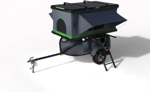 SylvanSport TraiLOFT Ultimate Micro Camper – Sleeps 2 – Works with Most Cars, Compact SUVs and EVs – Also Hauls up to 4 Bikes & Boats