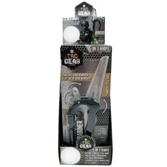 Tacgear By Roughneck Carabiner Knife Tool