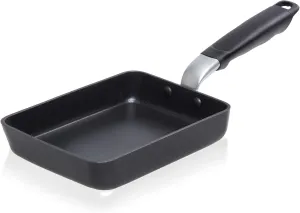 TECHEF - Tamagoyaki Japanese Omelette Pan/Egg Pan Skillet, PFOA-Free, Dishwasher Safe, Induction-Ready, Made in Korea (Black/Medium)