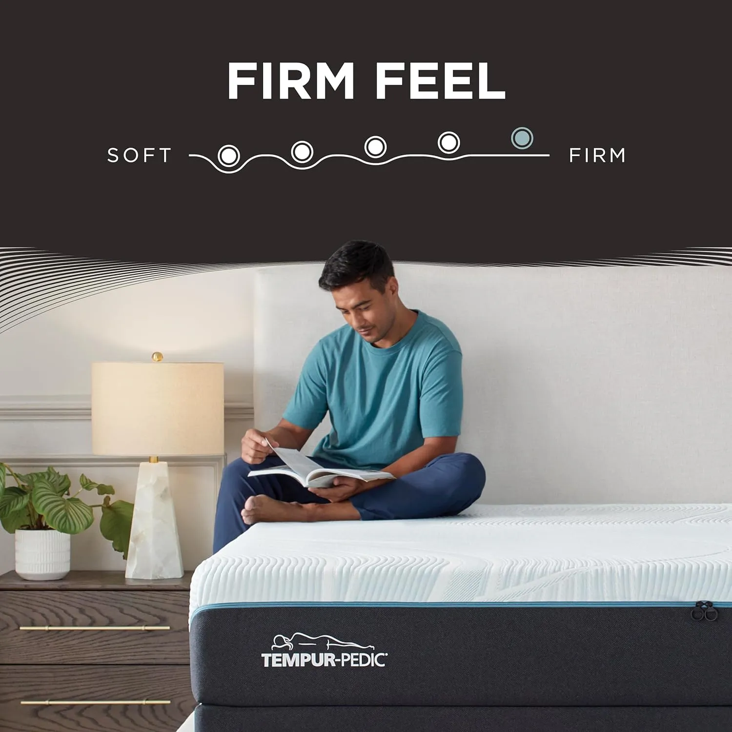 TEMPUR- ProAdapt 2.0 Firm 12 inch Memory Foam Mattress, King