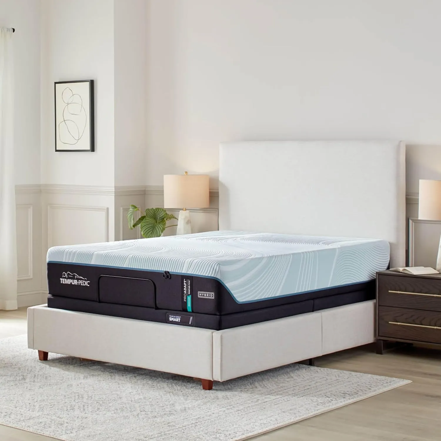 TEMPUR- ProAdapt 2.0 Medium 12 inch Hybrid Mattress, Queen