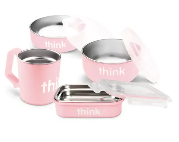 The Complete BPA Free Feeding Set - Pink