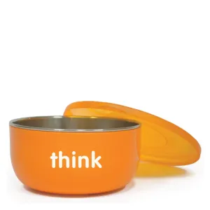 Thinkbaby  Bpa Free Cereal Bowl - Orange
