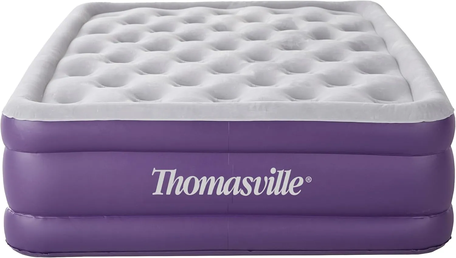 Thomasville Sensation Air Bed Mattress with Express Pump and Coil-in-Coil Comfort, 15" Full