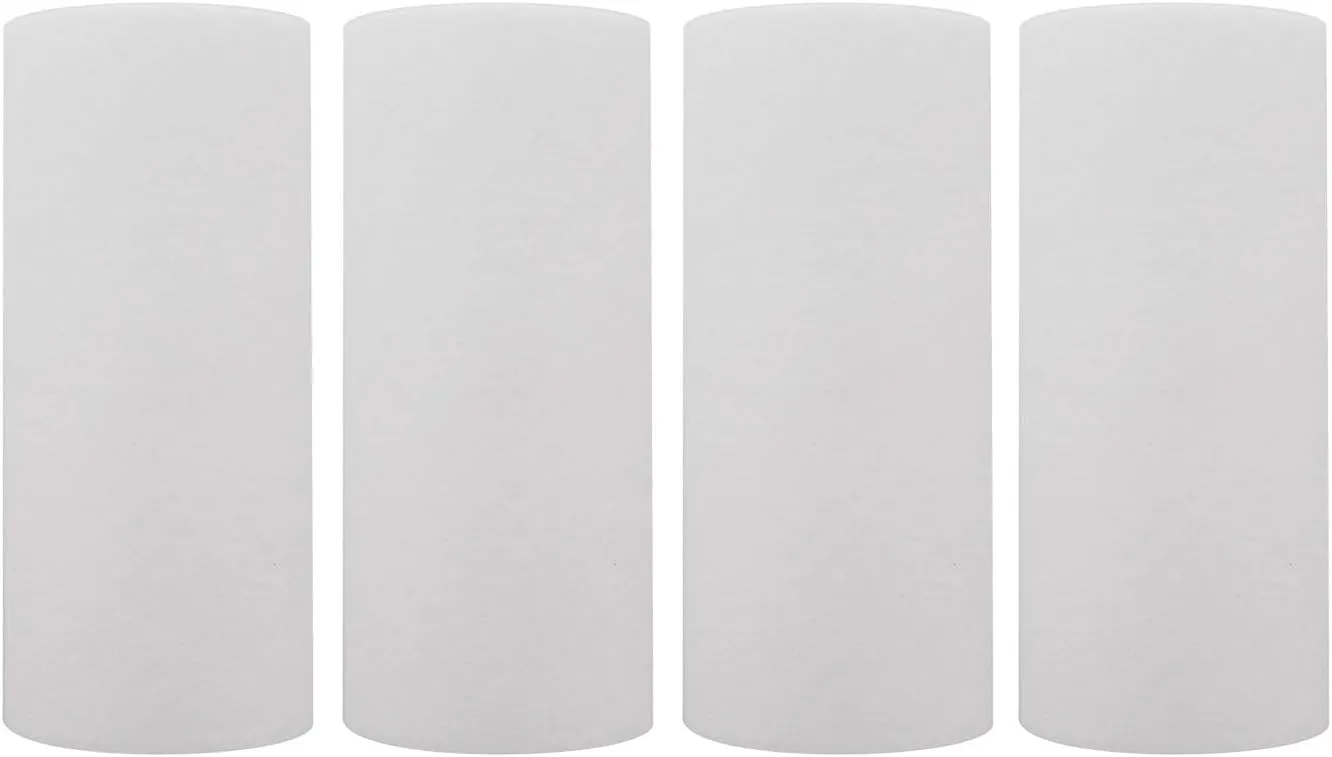 Tier1 20 Micron 10 Inch x 4.5 Inch | 4-Pack Spun Wound Polypropylene Whole House Sediment Water Filter Replacement Cartridge | Compatible with SDC-45-1020, FPMB-BB20-10, P20-10BB, Home Water Filter