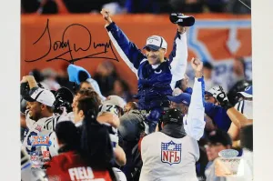 Tony Dungy Indianapolis Colts Super Bowl XLI Autograph 8x10 Signed Photo Steiner