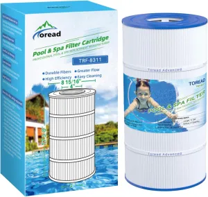 TOREAD Pool Filter Replaces Hayward X-Stream CC1000, CCX1000-RE, Pleatco PXST100, Ultral-B6, Unicel C-8311,Filbur FC-1285, 817-0100N/P, Waterway Pro Clean 100, 1 Pack