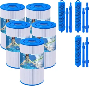TOREAD PWK30 Spa Filter and Hot Tub Mineral Stick Bundle