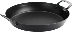 Tramontina Carbon Steel 15-Inch Paella Pan, Naturally Non Stick, Oven Safe