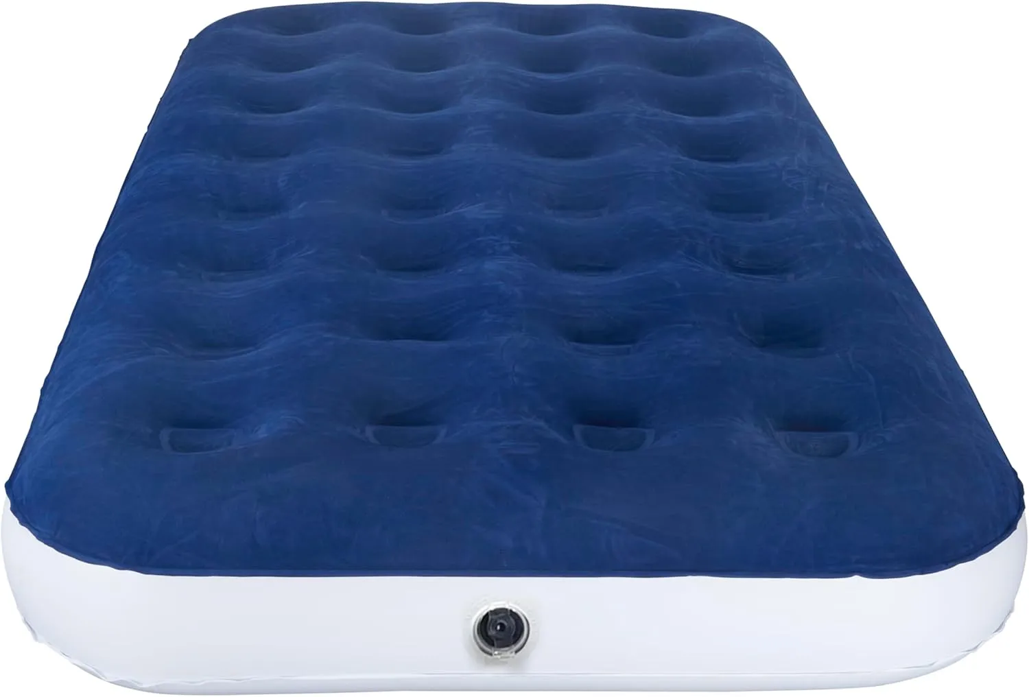 Treaton, 8.5-Inch Durable Luxury Inflatable Air Mattress with Comfort Coil Technology and High Capacity Pump, Good for Camping, Home and Portable Travel, Twin, Blue