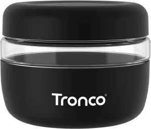 Tronco 16 oz Glass Lunch Bowl Container with Lid, Glass Food Storage Containers, Leak & Spill Proof, Soup & Stew Food Storage, Meal Prep, Airtight, Dishwasher Safe, BPA-Free - Ideal Gifts