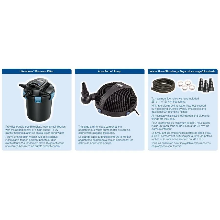 UltraKlean 3500 Pond Filtration Kit by Aquascape