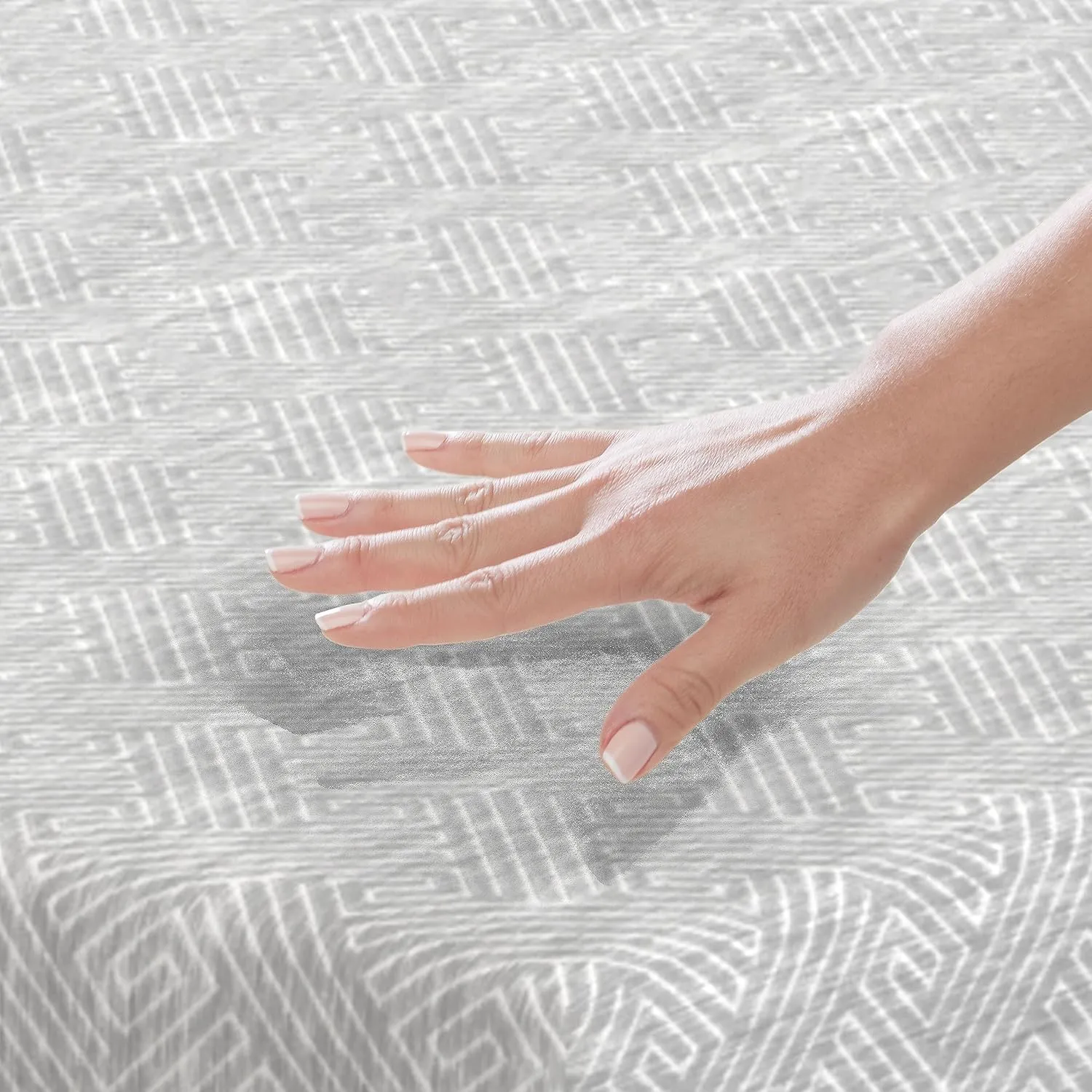 Vibe Heather Grey Gel Memory Foam Mattress, CertiPUR-US and Oeko-TEX Certifed Bed-in-a-Box in Ultra Small Package, 10-Inch, Twin