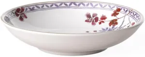 Villeroy & Boch Artesano Provencal Lavender Pasta Bowl, 15.5 oz/9.25 in, Premium Porcelain, White/Multicolored