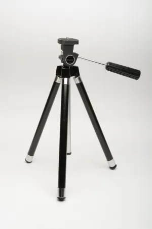 Vivitar 901 compact tripod w/pan head, 13" Folded ~45" expanded, Nice