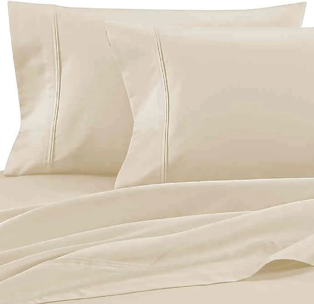 Wamsutta PimaCott Sheet Set (Ivory, Queen)