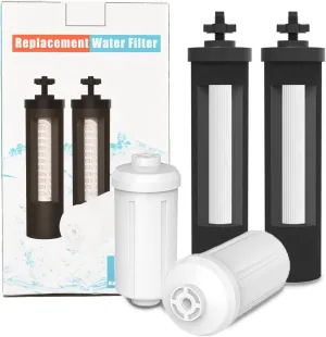 Water Filter Replacement for Berkey, Fluoride Arsenic Reduction Filtration with Ultrafiltration Membrane, Compatible with Berkey Gravity-Fed Water Filter System