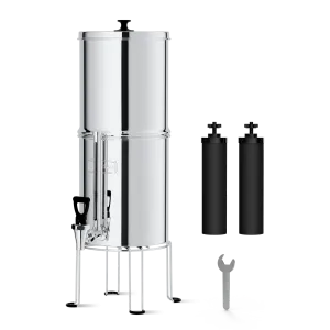 Waterdrop 2.25-gallon King Tank Gravity Water Filter System, With Stand